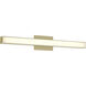 Vantage Vantage LED 30 inch Ashen Brass Bath Vanity Wall Light